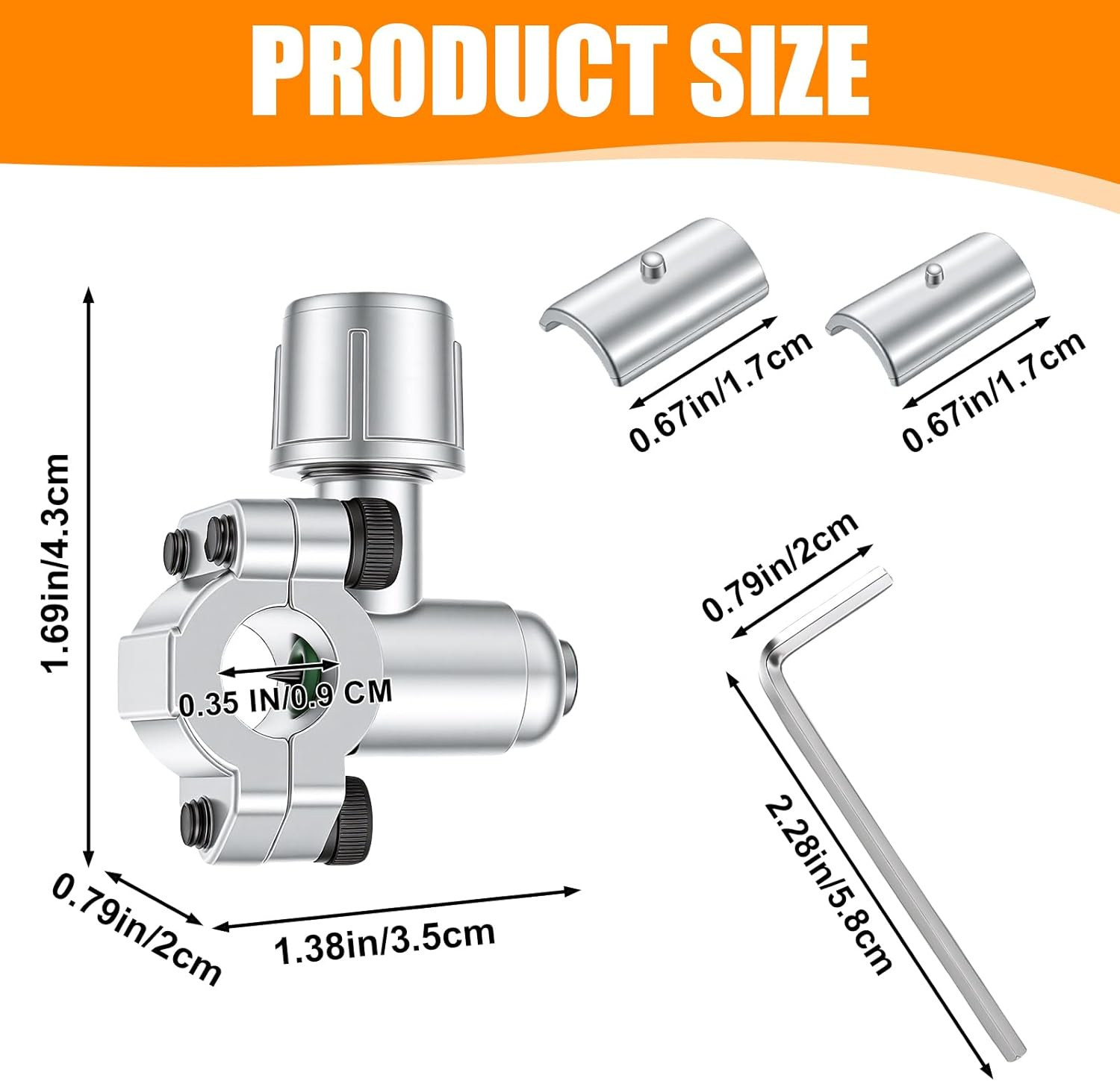 4Pack BPV31 Bullet Piercing Valve, Piercing Valve for Refrigerator Compatible wi