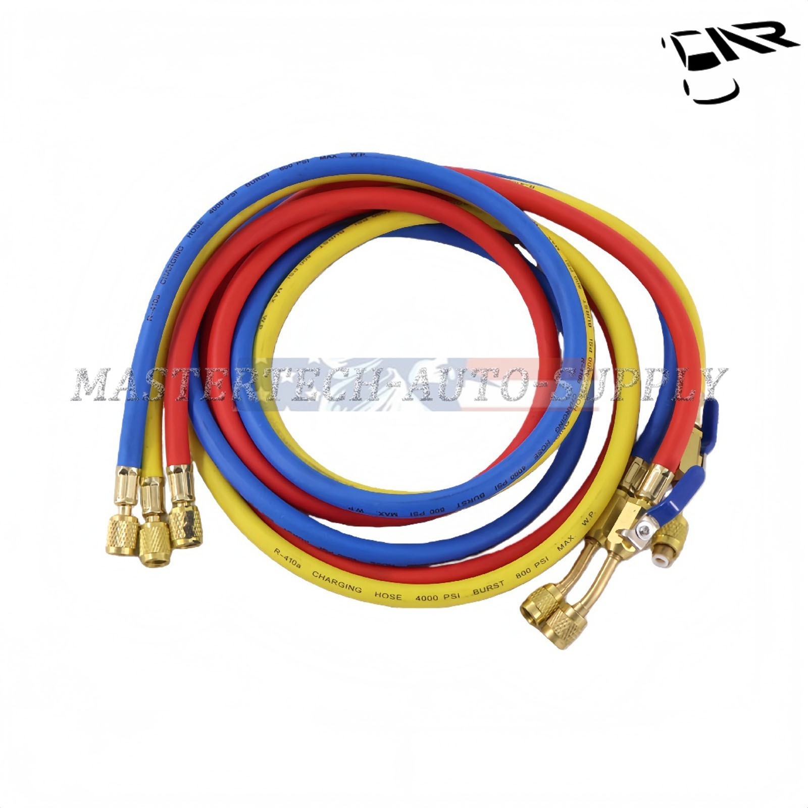 NEW 3Pack 29986 Plus II 1/4″ Hose with Compact Ball Valve 72″ for R-410A Refrige