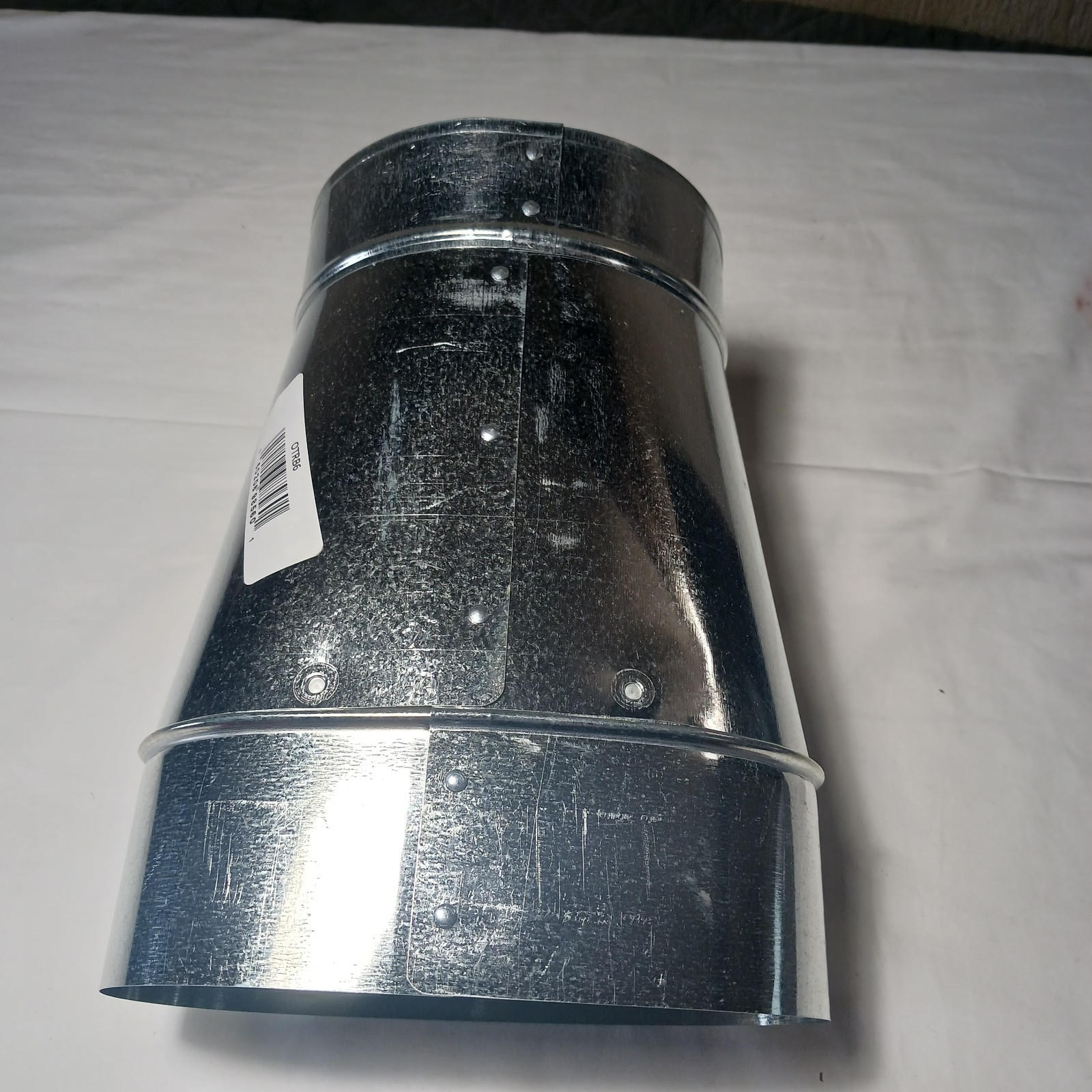 Master Flow OTRB6 Straight Ovel-to-Round Boot #0208