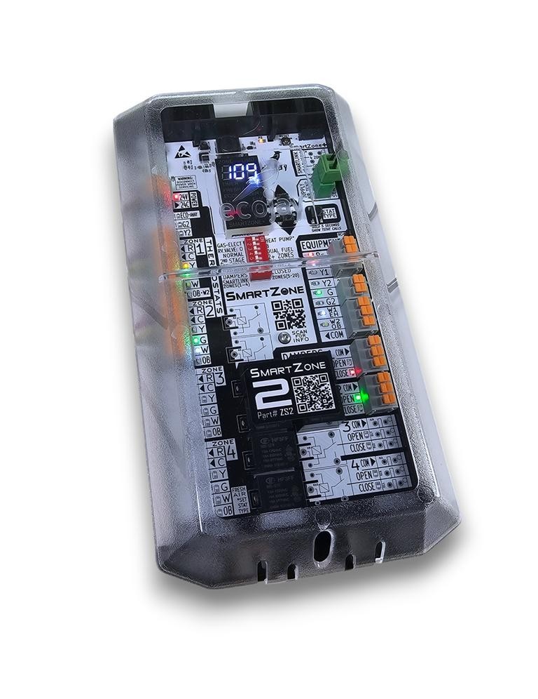 Universal 2 Zone Controler SmartZone-2L BEST Value HVAC Zoning Damper Control