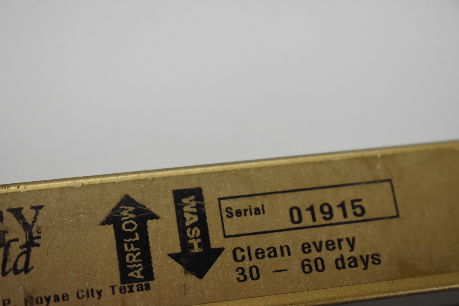 Allergy Gold 14x14x1 Washable Air Filter Dust Free LP UL Listed Reusable HVAC