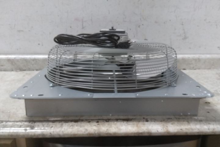 Canarm GSF3-20A 20 In Blade Diameter 1/4 HP 120VAC Galvanized Shutter Fan