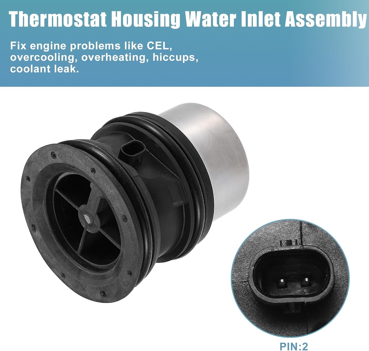 94810603401 Car Engine Coolant Thermostat Housing Assembly for 2011-2018