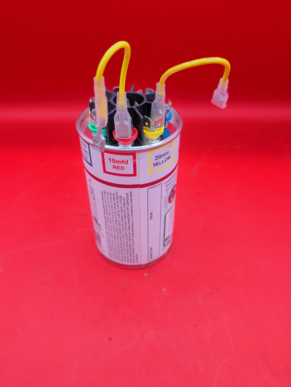 AMRAD Turbo 200 Universal Capacitor Tested Good ±5% 370/440V Motor Run Warranty