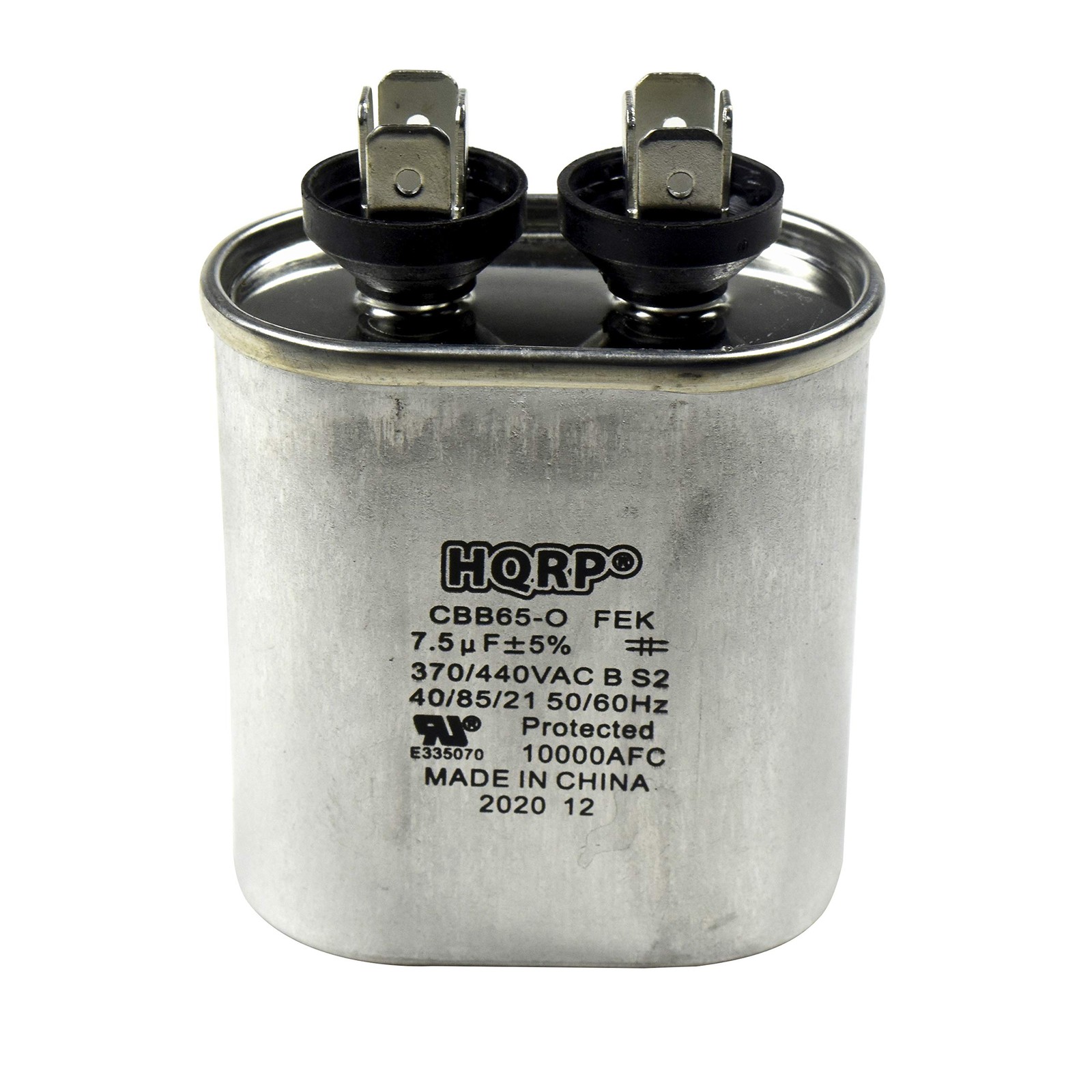 HQRP 7.5uF 370V-440V Run Capacitor AC Electric Motor Start HVAC Blower…