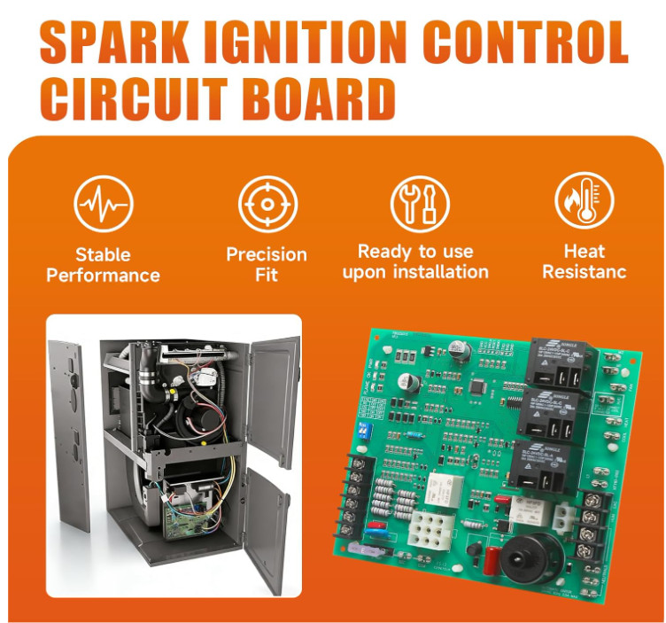 1028-928 Upgraded 62-24140-04 Spark Ignition Control Circuit Board Compatible wi
