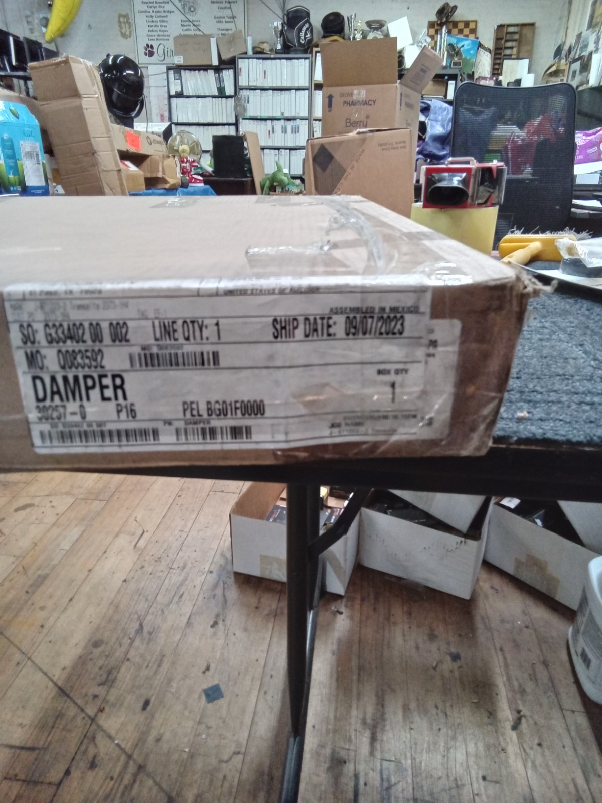 Ruskin Damper 22.75 x 22.75 Front Flange Model S3G New