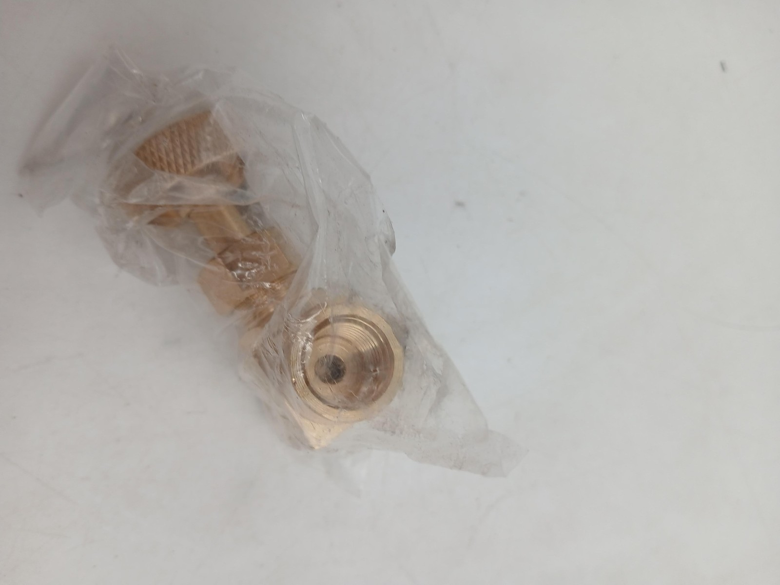 Refrigeration Access Valve Brass Service Port HVAC Shut Off Charging Fitting