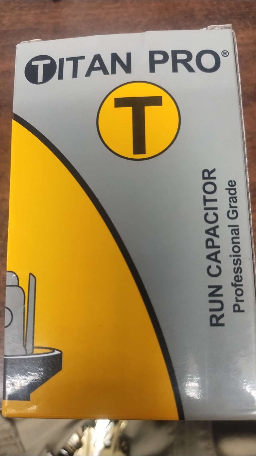 TitanPro TRCFD405 HVAC Round Dual Motor Run Capacitor. 40/5 MFD/UF 440/370 Volts