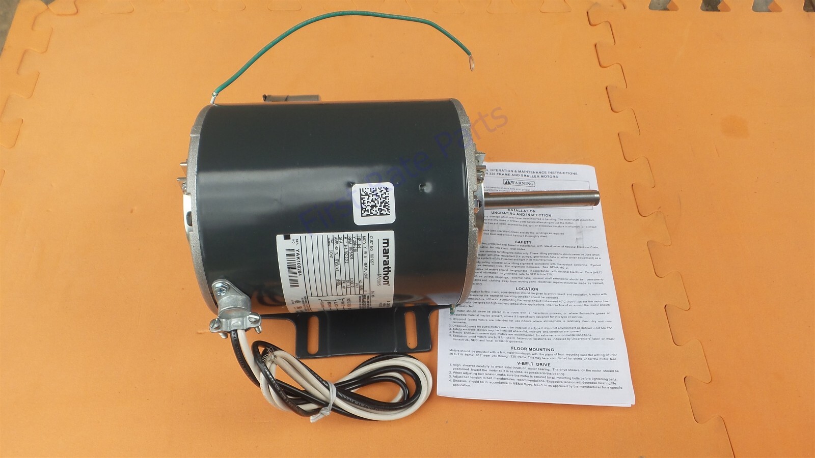 Heatcraft Refrigeration 7071207 Fan Motor 7071207S Bohn Hussmann 1/4HP 230V NEW