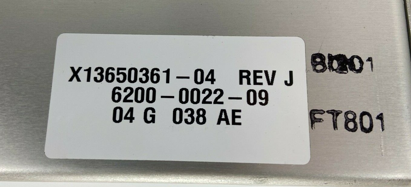 TRANE X13650361-04 REV J CHILLER MODULE 6200-0022-09 CONTROL BOARD *WARRANTY**