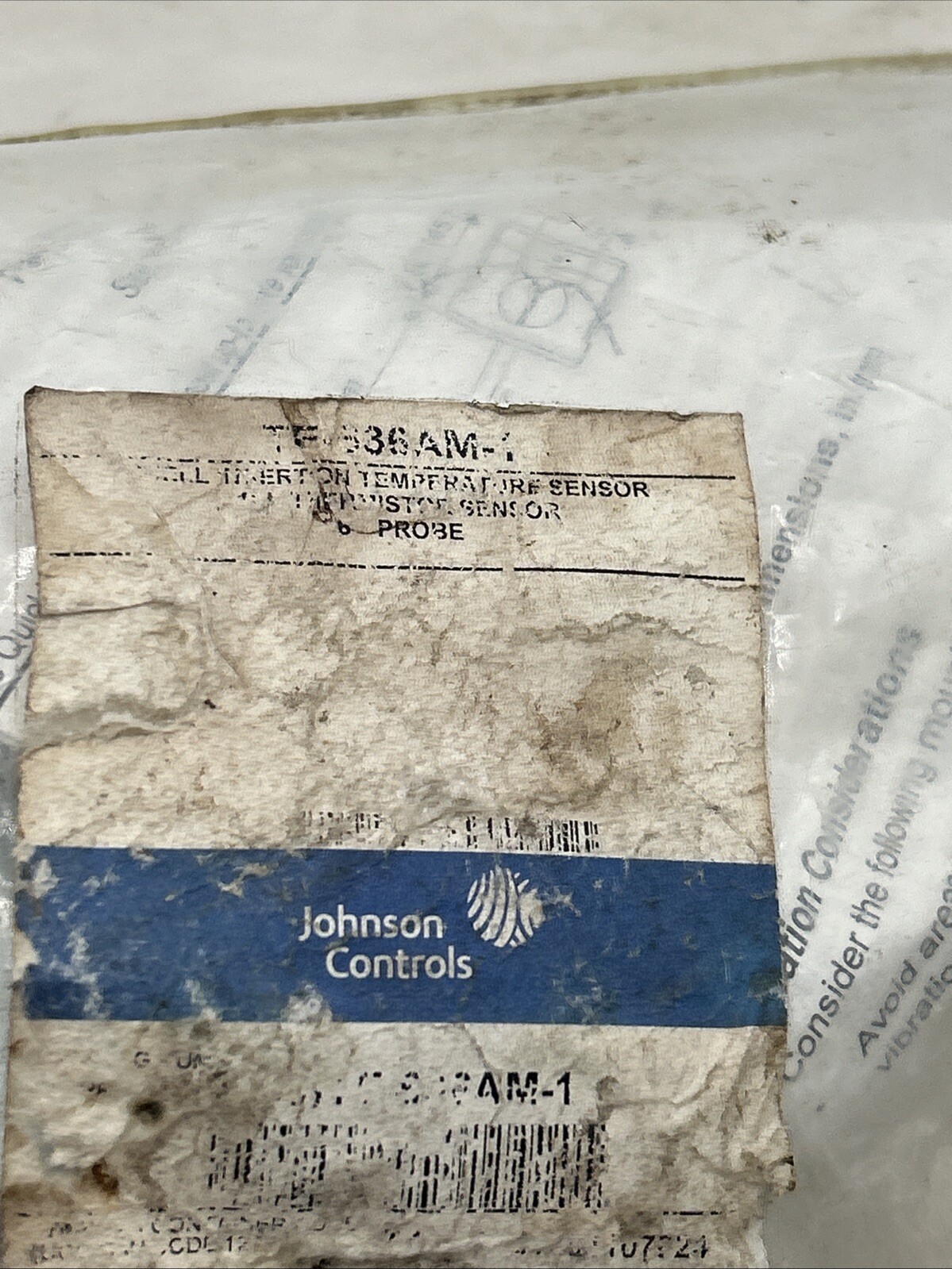 johnson controls TE-636AM-1 See Pics 30 Days Warranty