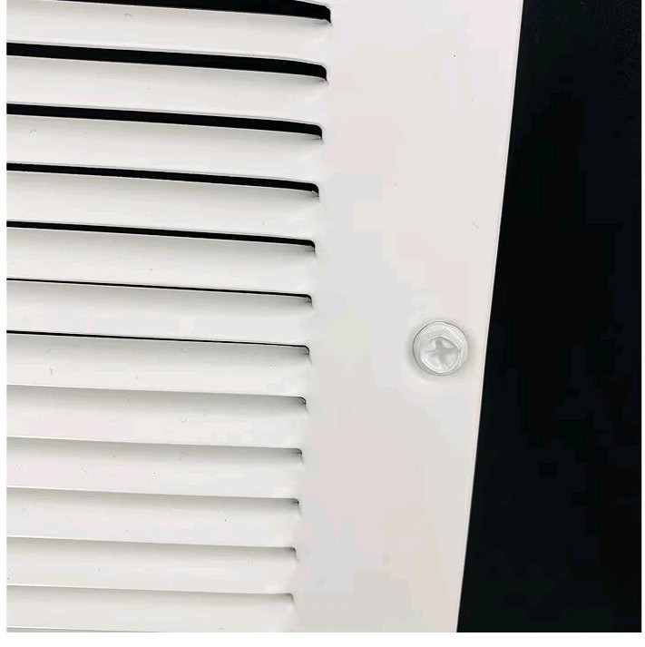 Return Air Grille 30″ x 8″ White Steel Vent Cover for Wall and Ceiling