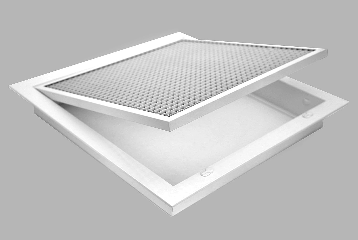HVAC Premium 18″ x 24″ Cube Core Eggcrate Return Air Filter Grille for 1″ Filter