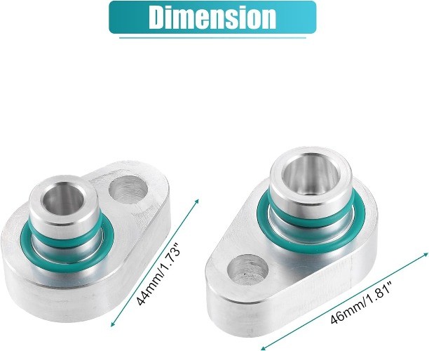 2 Set AC Rear Blockout Kit AC Elimination Auxiliary Kit for Explorer 2010-2018 M