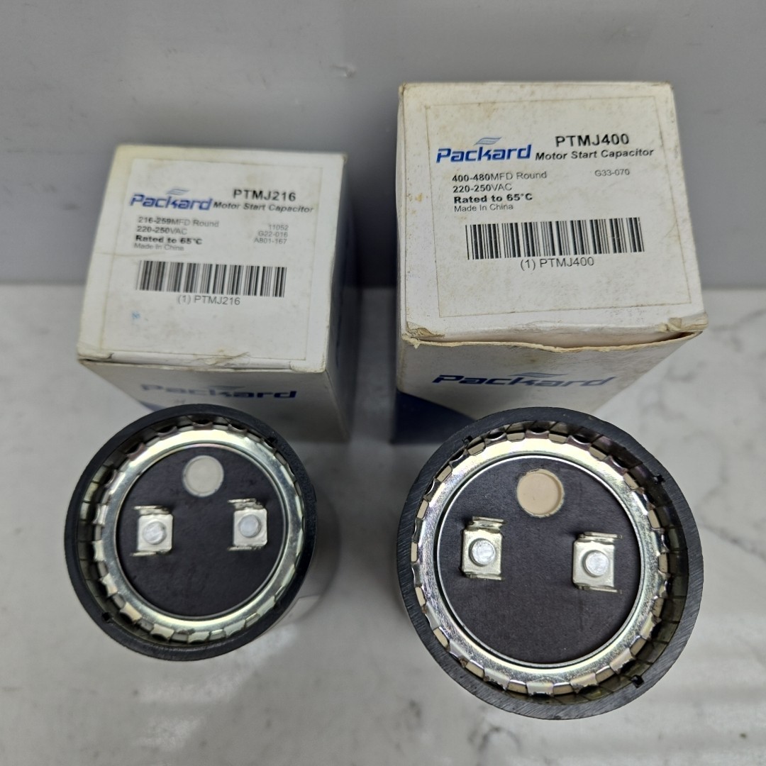 Mixed Lot Packard PTMJ400 400-480MFD PTMJ216 216-259MFD Start Capacitor 220-250V