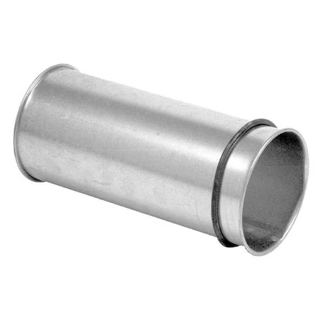 Nordfab 8040207304 Round Adjustable Nipple, 8 In Duct Dia, Galvanized Steel, 22