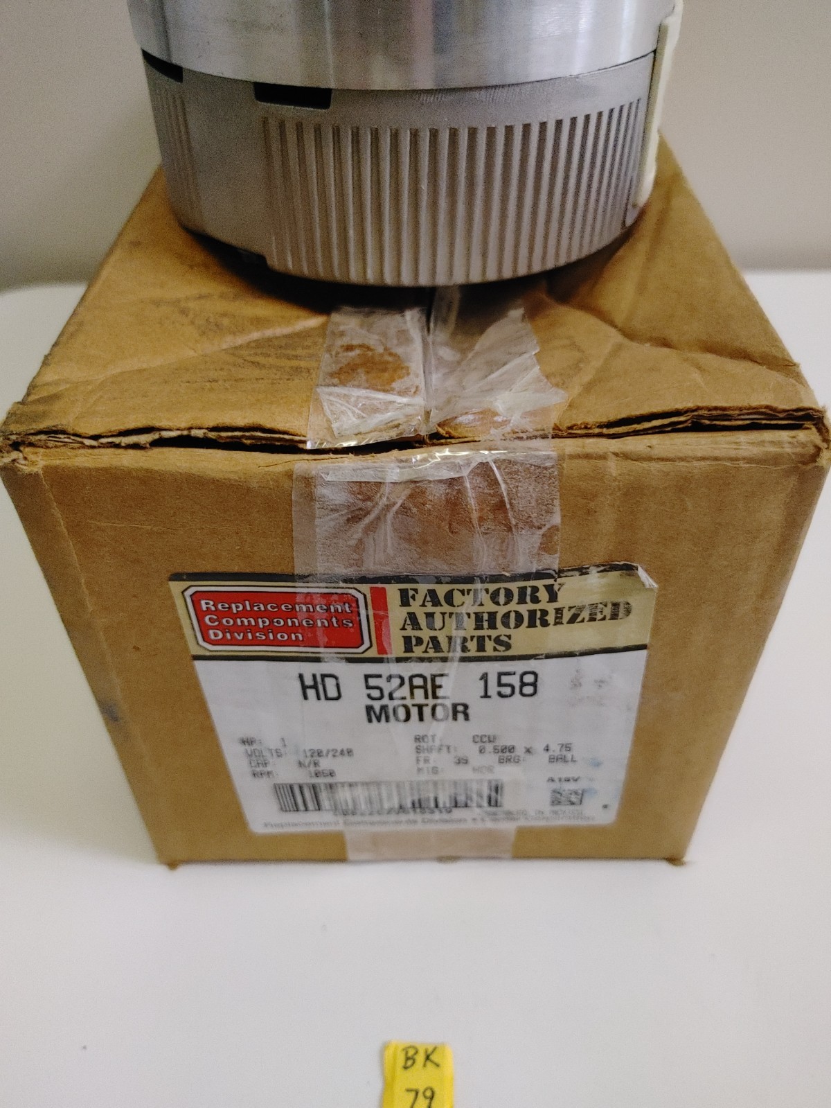 Gentec HD52AE158 Blower Motor 5SER39RL