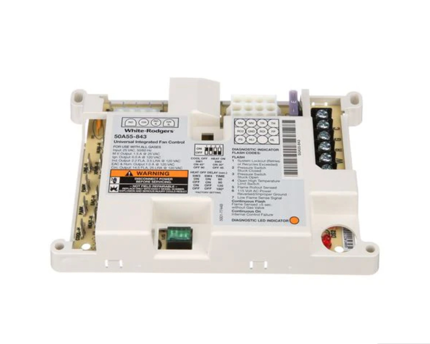 NEW – 50A50-112 Upgraded Gas furnace control board 1380-699