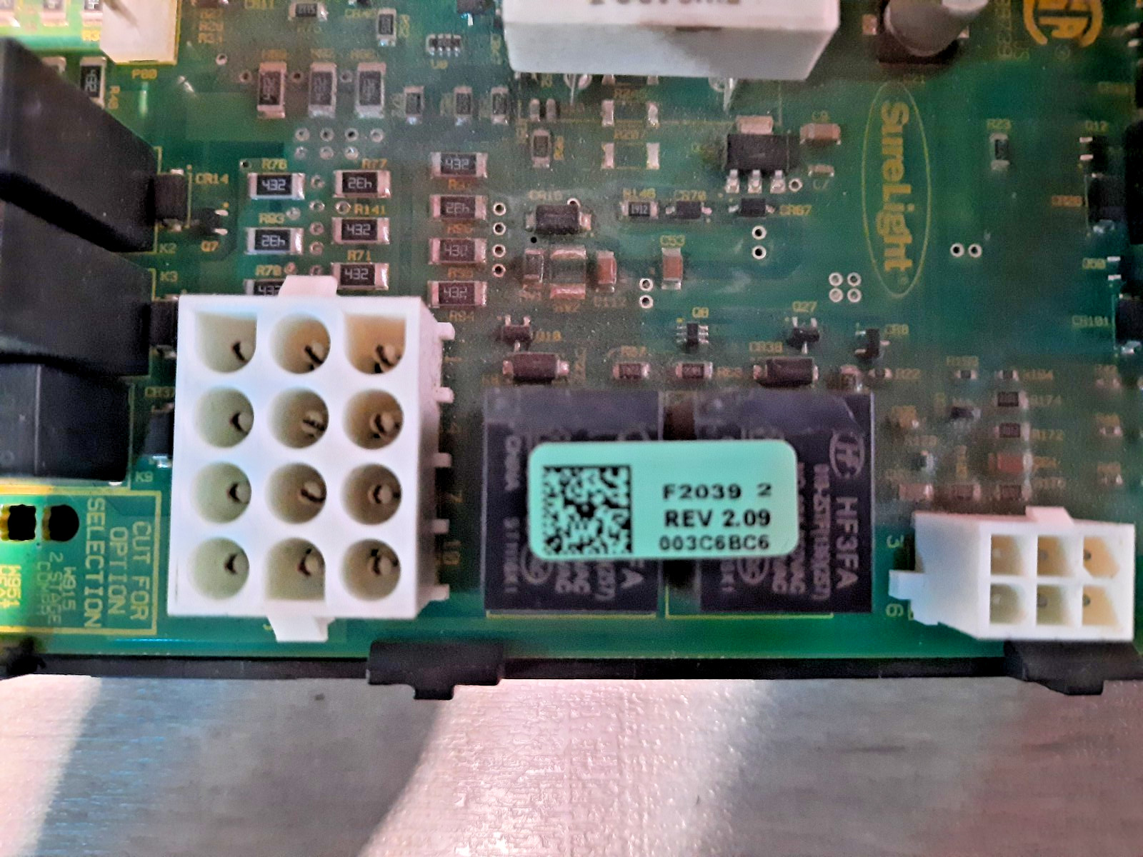 LENNOX 103130-05 Control Circuit SureLight S9232F2039 2028J20980 (AB 1469) H3