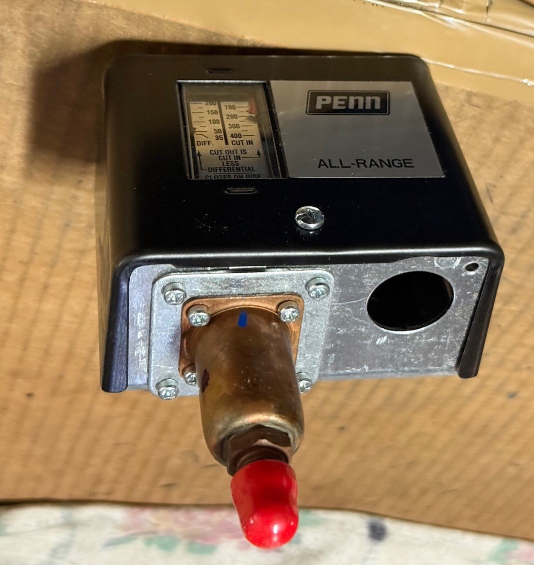 Johnson Controls Pressure Control, 100 to 400 P170AA-118D