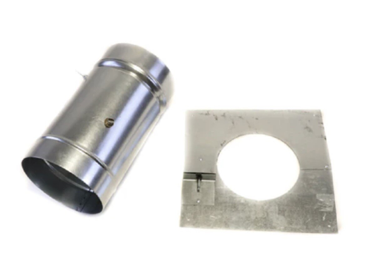 Ruskin FDR25 Galvanized Steel 12” Round Fire Damper – Dynamic Systems – New