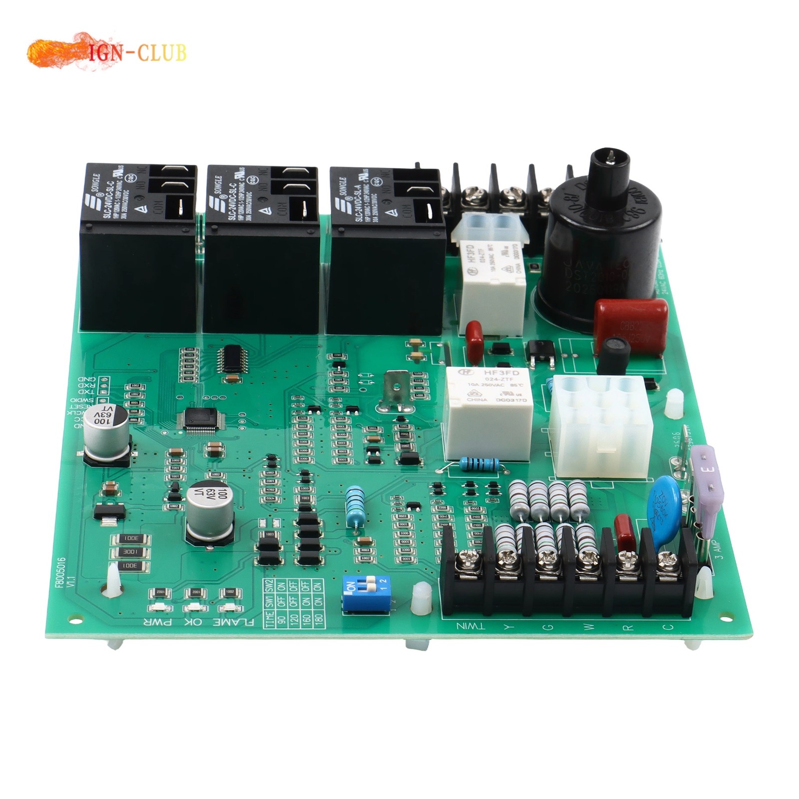 Gas Furnace Circuit Board 62-24140-02 62-24140-04 Furnace Control Board 1028-928