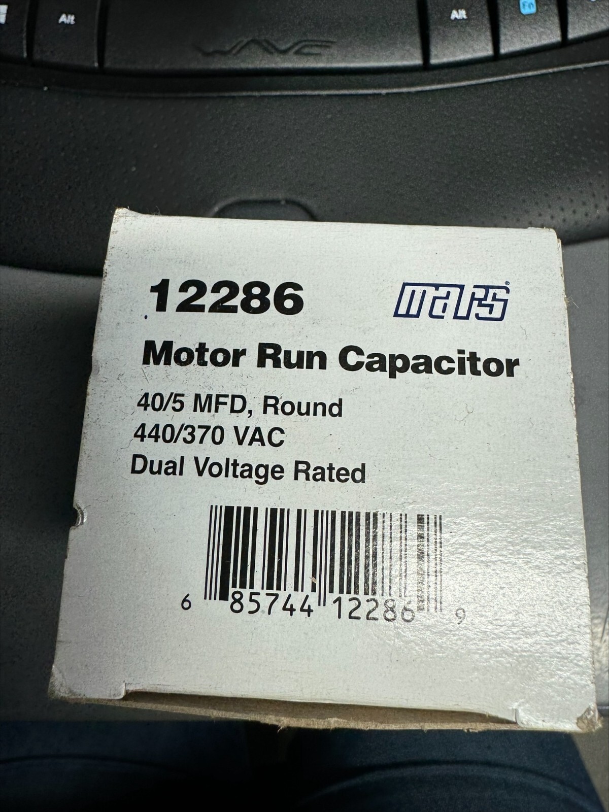 Mars Run Capacitor 40+5 uf MFD 440 volt 12286 NEW OEM ORIGINAL