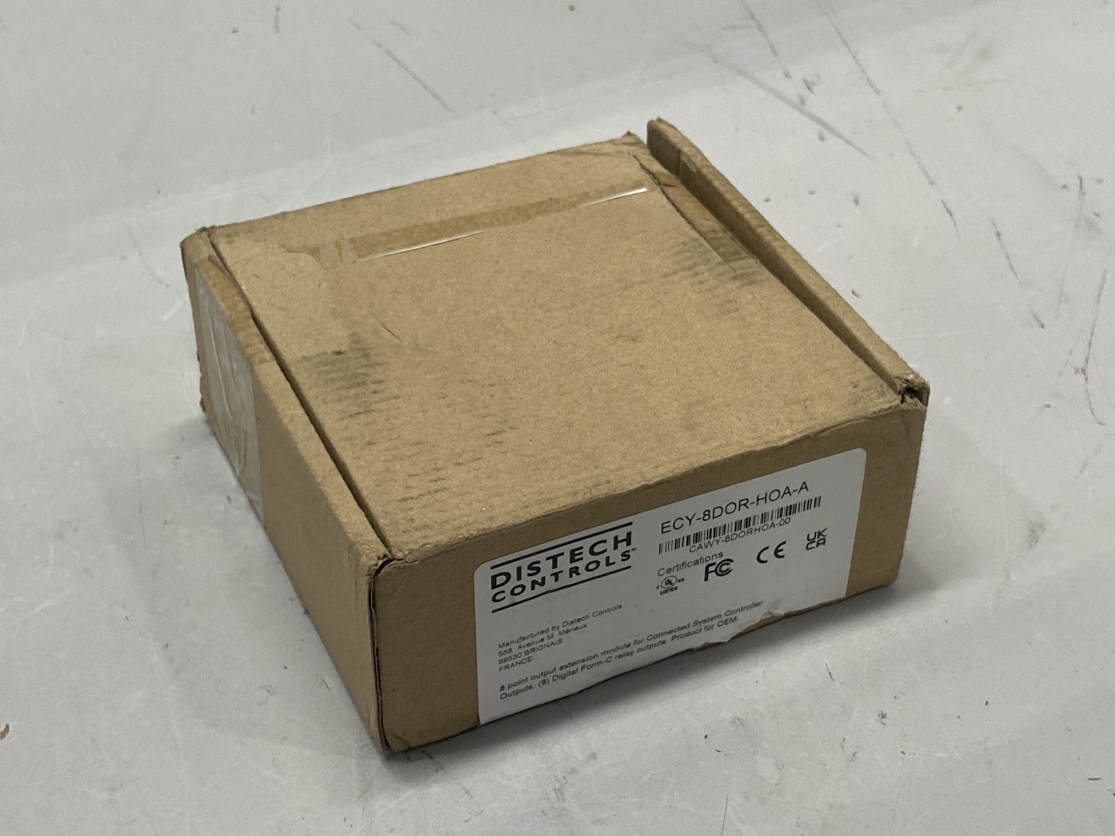 Distech CAWY-8DORHOA-00 ECY-8DOR-HOA ECLYPSE Controller I/O Extension Module