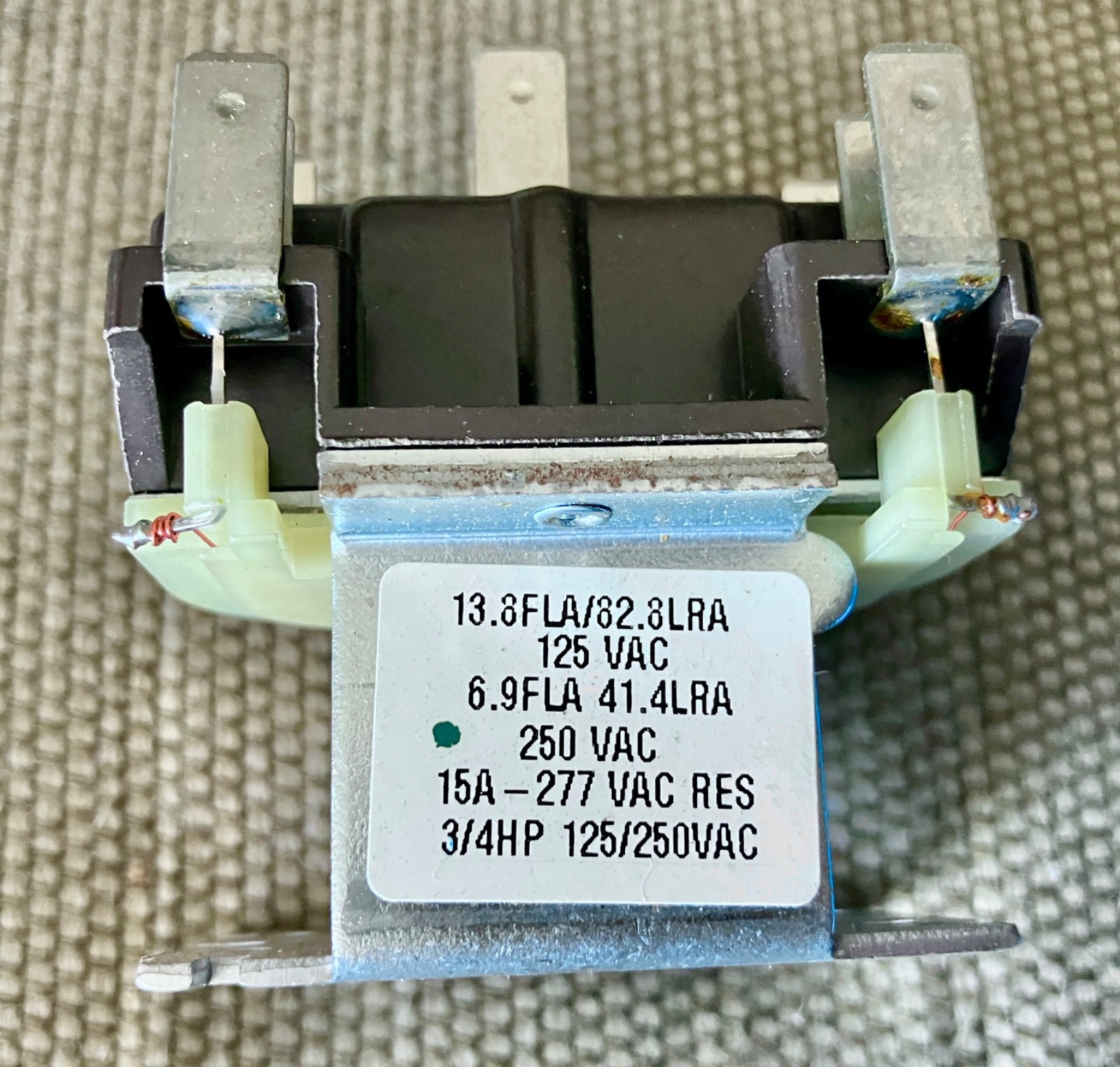 MARS 90340 Switching Relay Contacts Power coil 24 vac R4222D1014