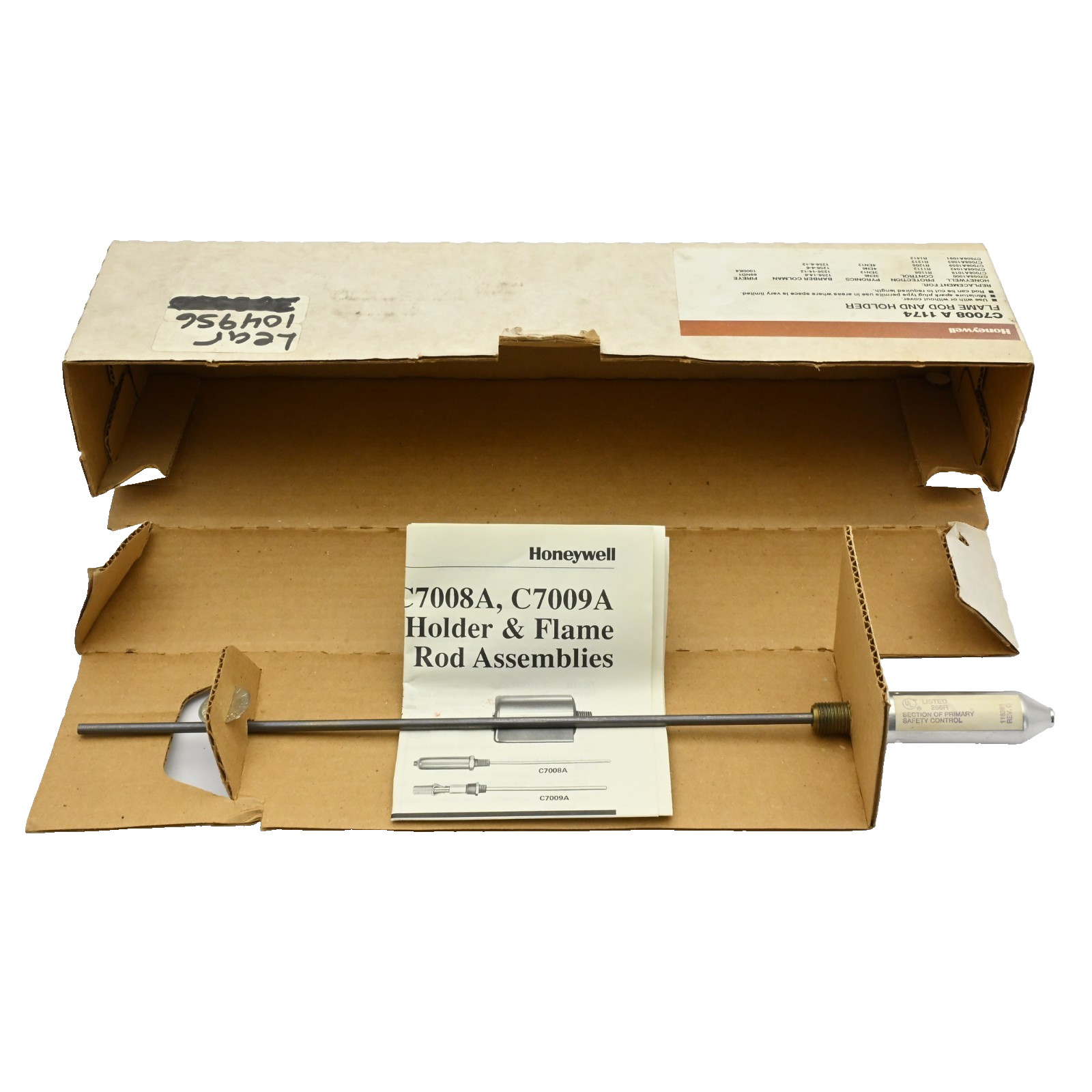 Honeywell C7008 A 1174 Flame Rod And Holder 12in