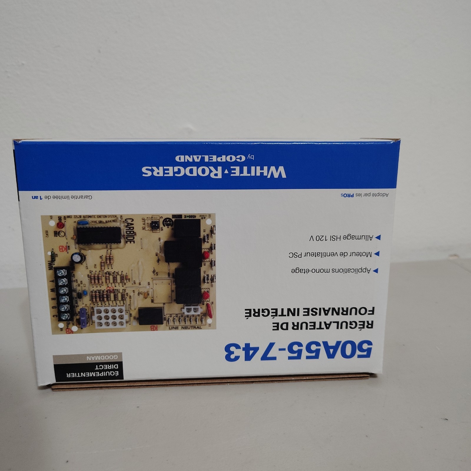 White-Rodgers 50A55-743 Furnace Control Board, Goodman PCBBF112S PCBBF123S