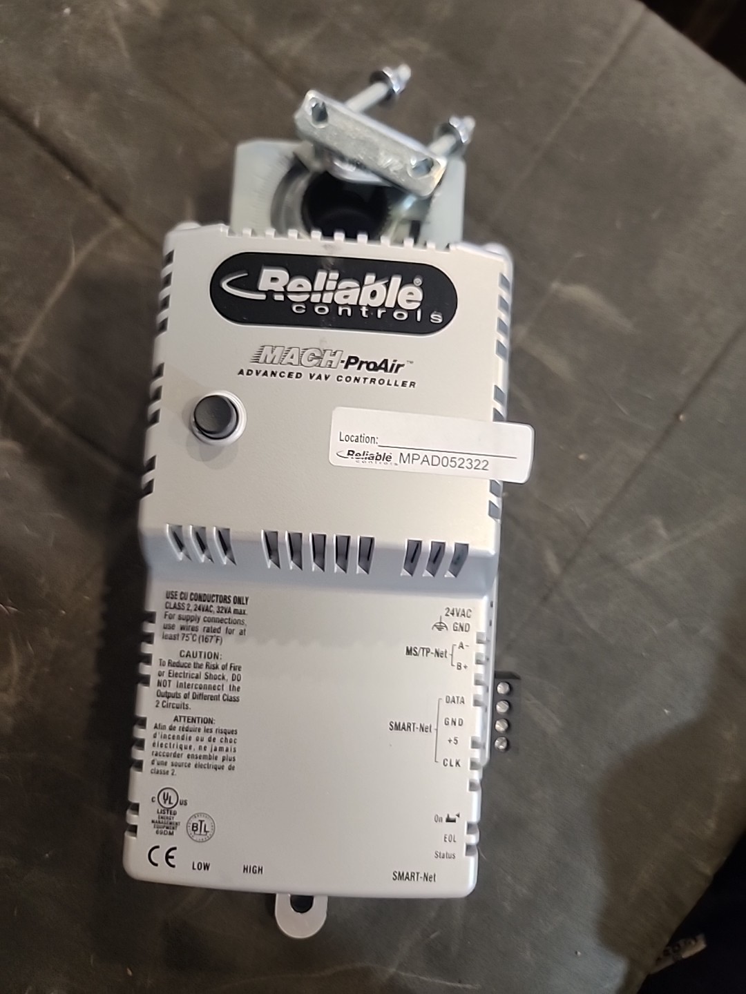 Reliable Controls MACH-ProAir Advanced VAV (Variable Air Volume) Controlle
