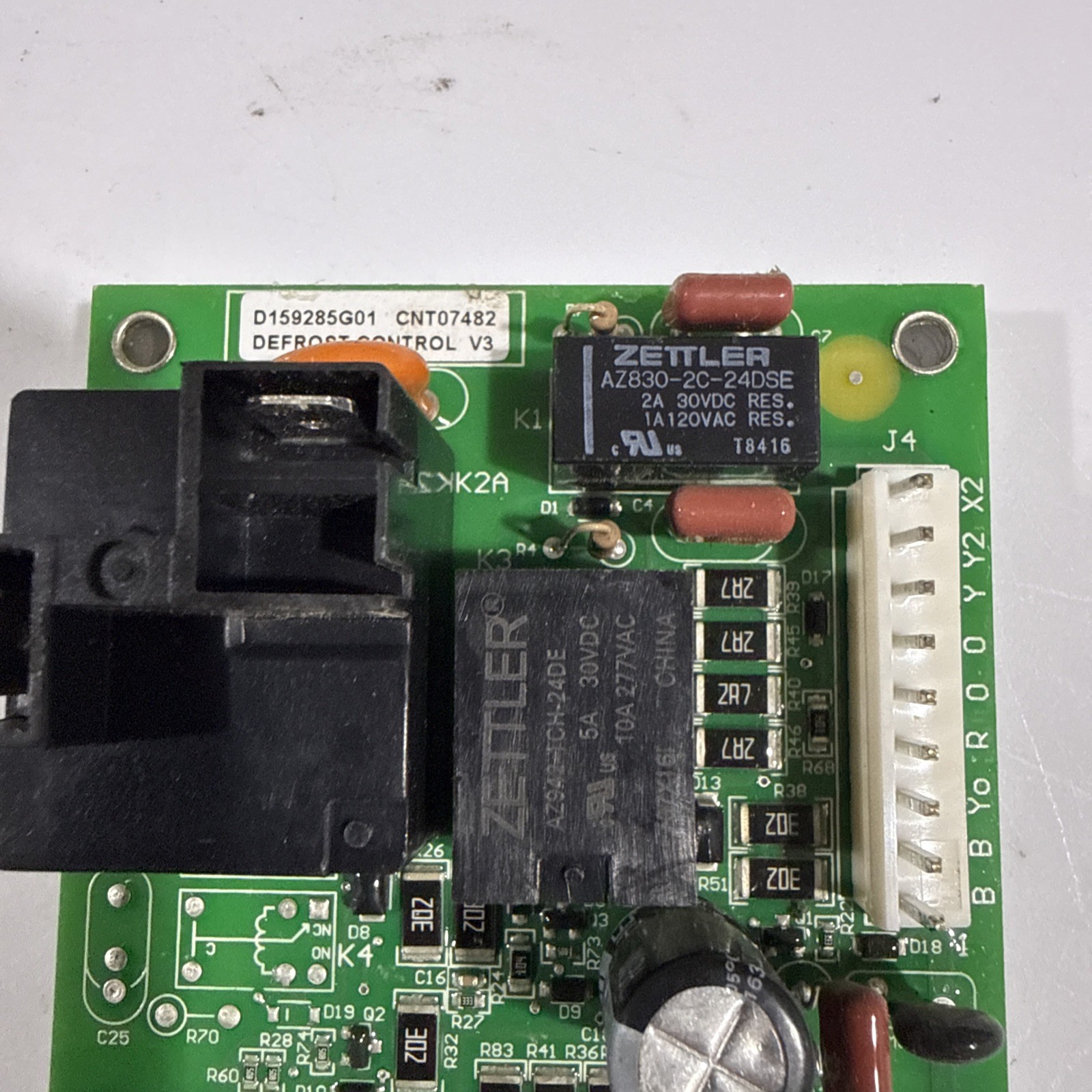 TRANE AMERICAN STANDARD DEFROST CONTROL BOARD D159285G01 CNT07482