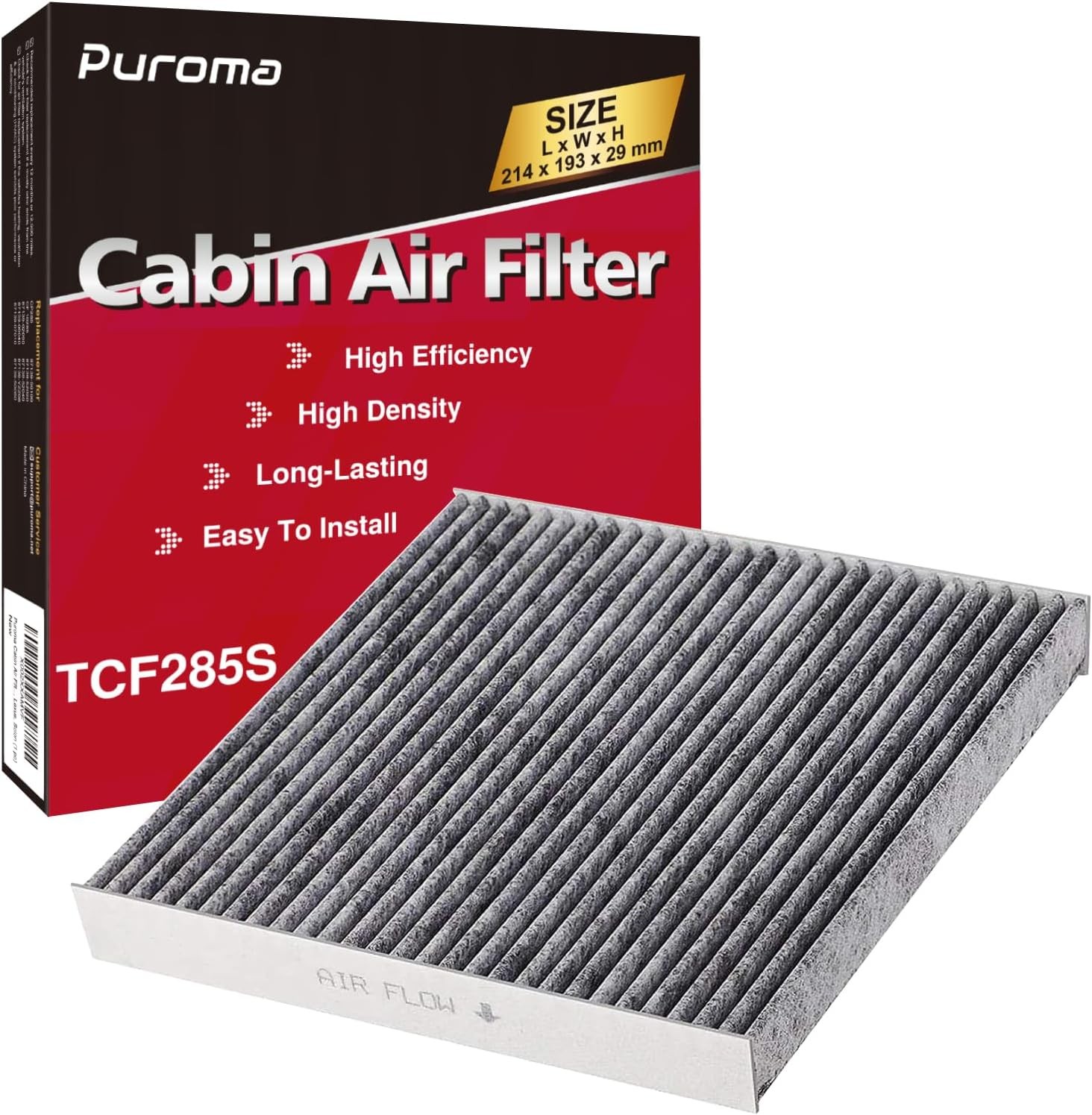 Puroma Cabin Air Filter Activated Carbon CP285 CF10285