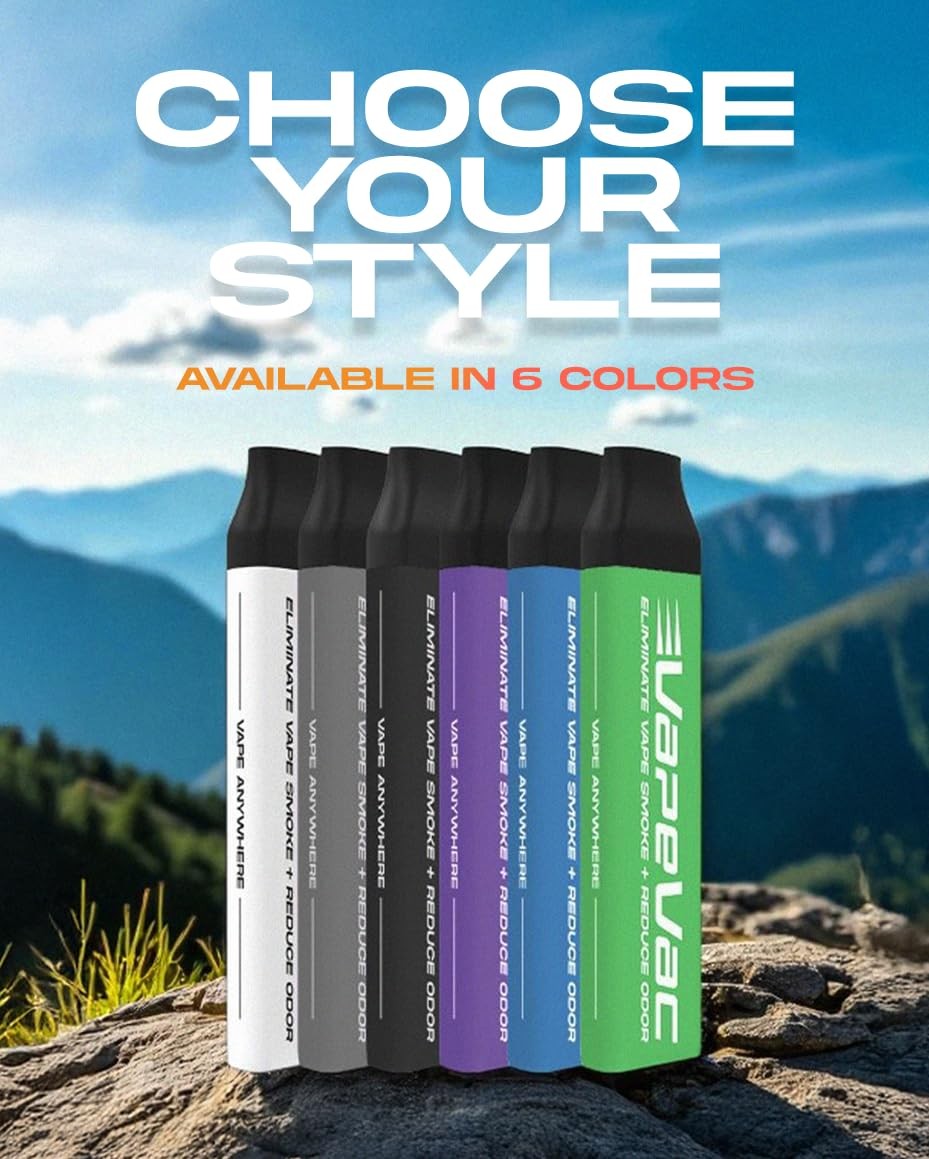 VapeVac(Registered AMZ Brand) – Pocket-Sized Personal Air 1 Pack, Green