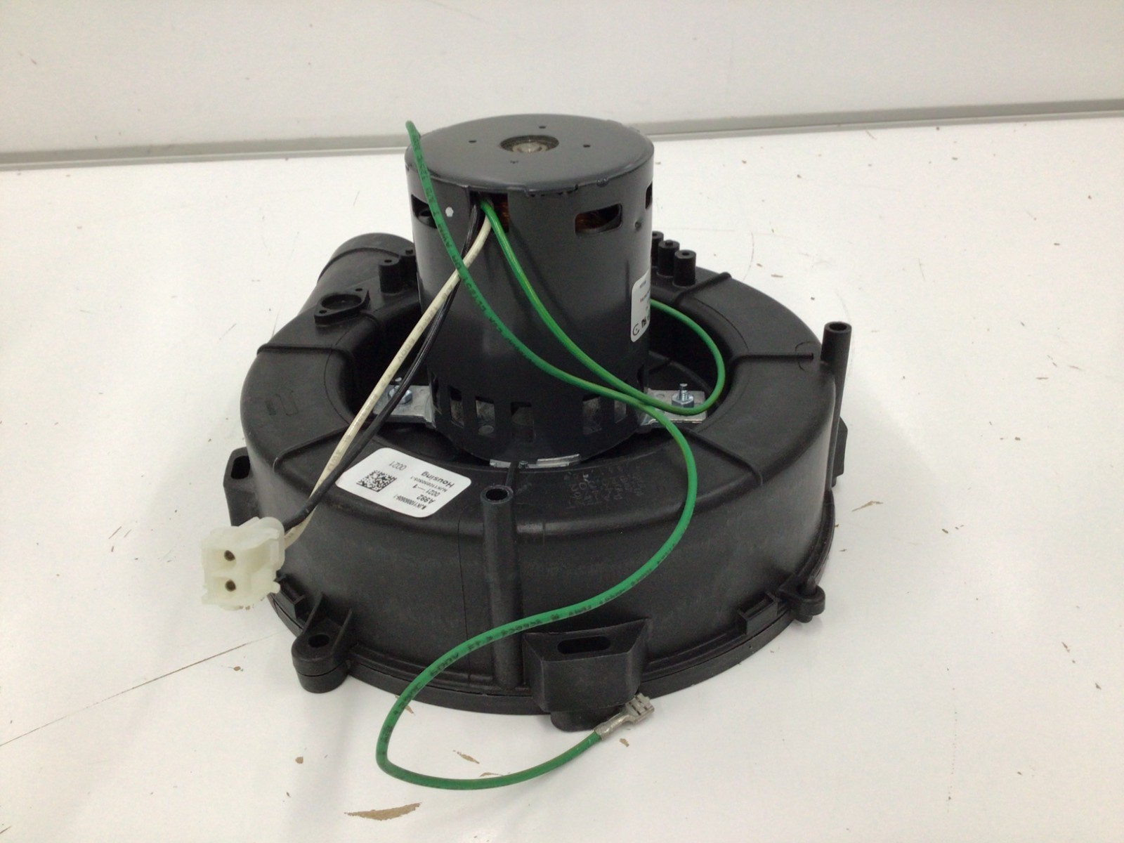 Fasco A992 Round Oem Blower, 3400 Rpm, 1 Phase, Direct, Plastic 1 Speed