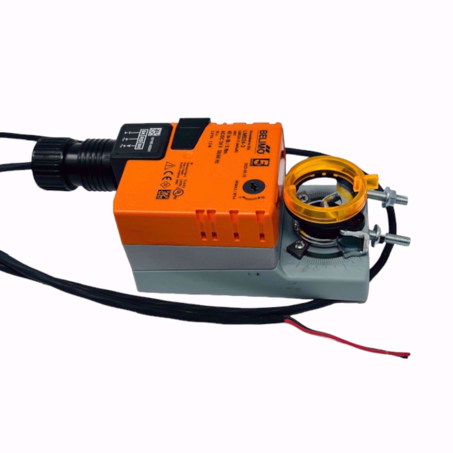BELIMO LMB24-3 Motor,Actuator, Rotary, 45 in-lb, On/Off/Float, 24Vac, 24Vdc