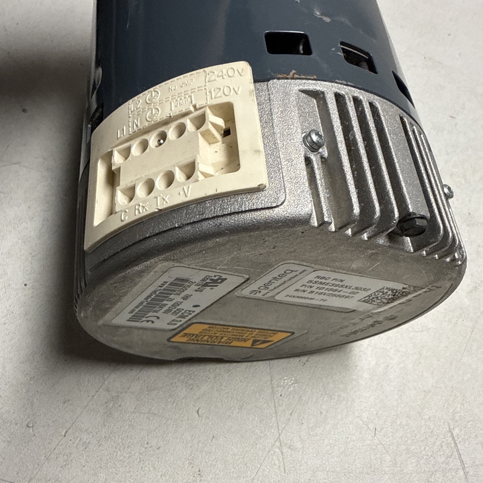 Genteq ECM 3.0 Blower Motor 5SME39SXL3032 1HP, 120/240v, 1050RPM