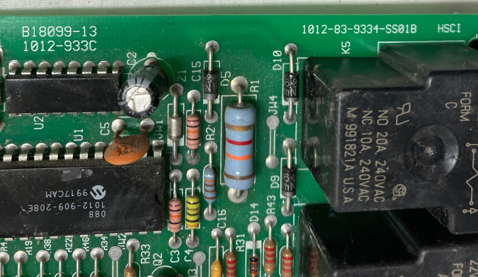 Goodman 1012-933C Furnace Control Board OEM B18099-13 Works Perfect Shipped!