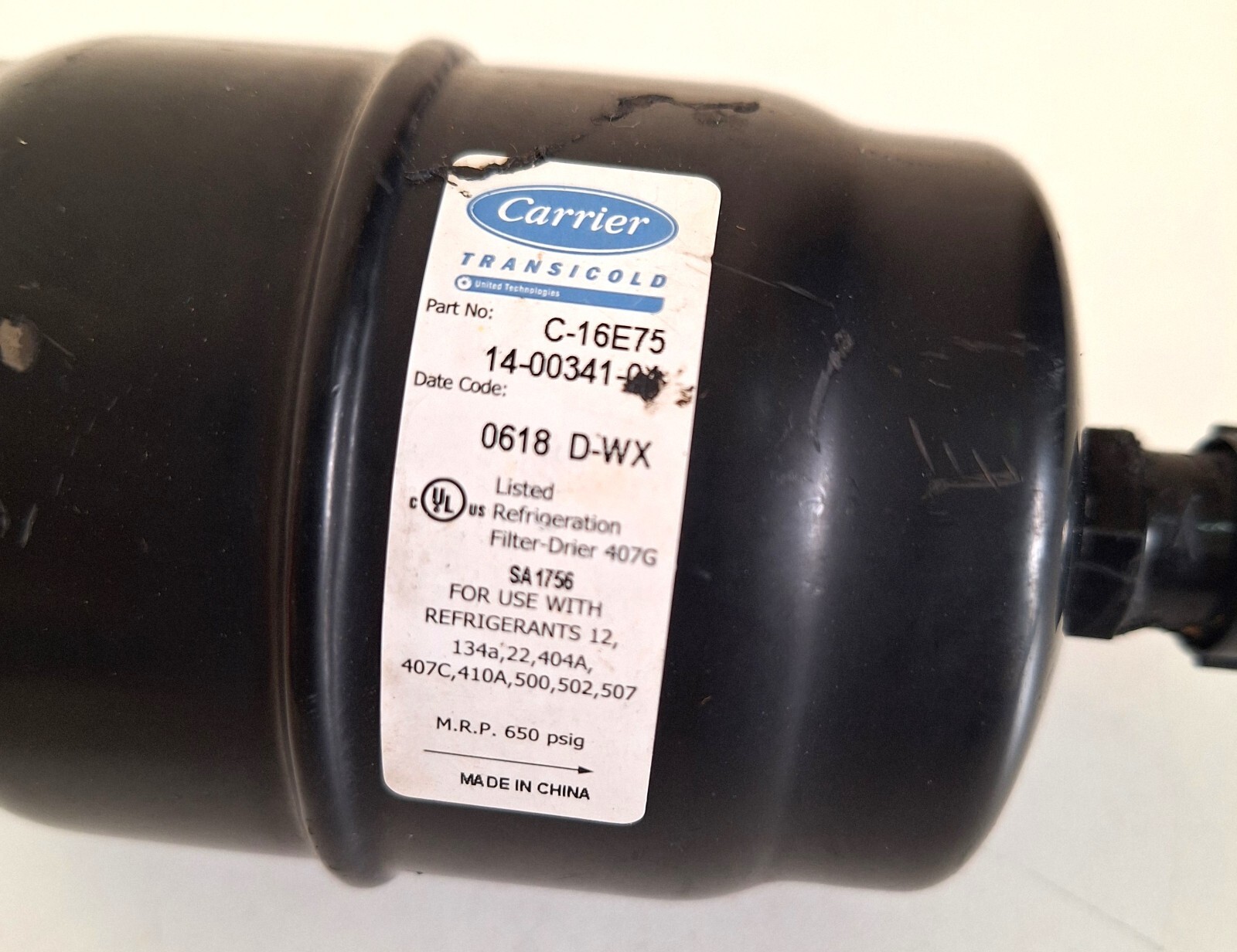 Carrier 14-00341-04 Filter-Drier (Lot of 3 pcs)