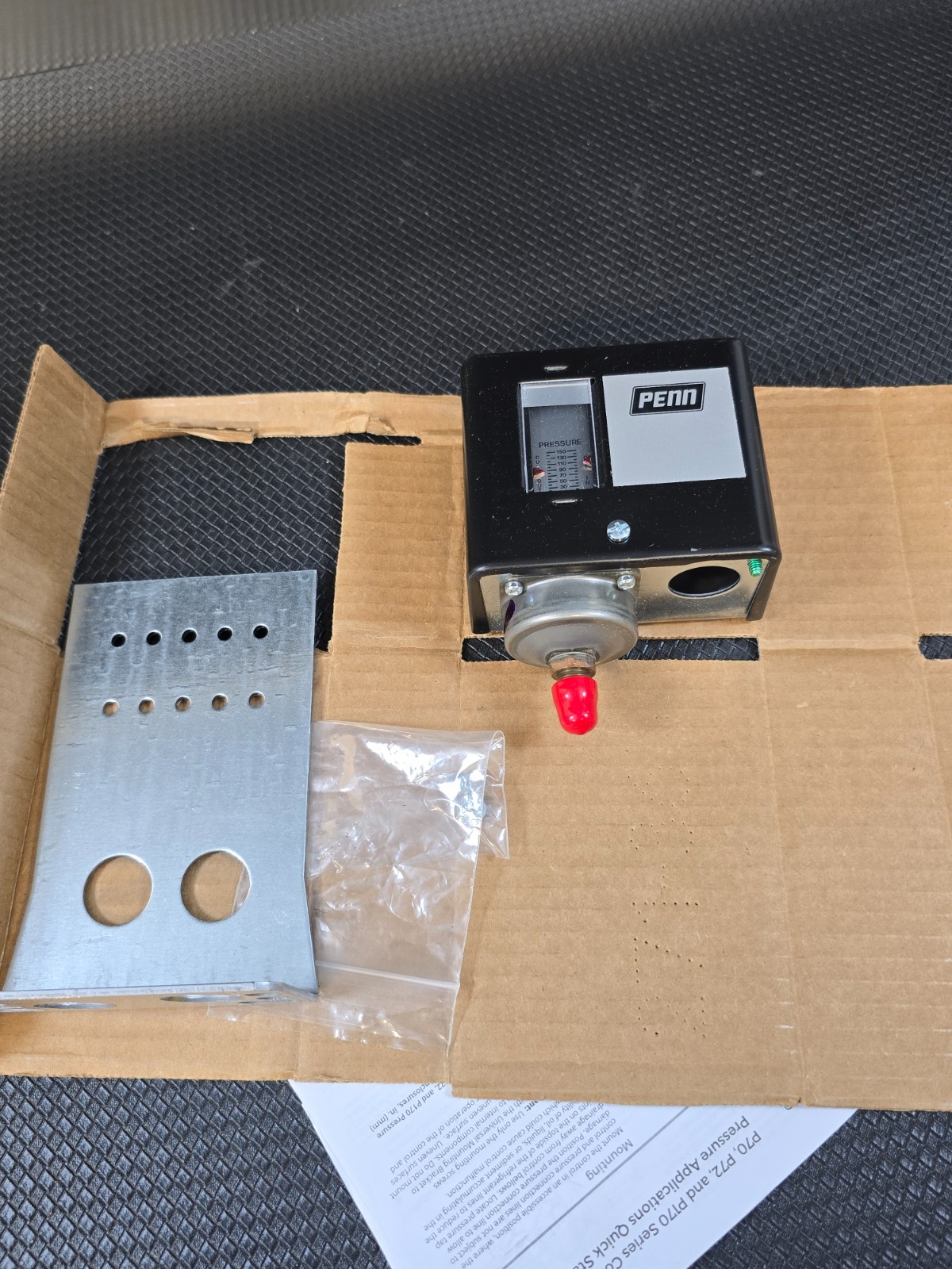 PENN P170AA-2C Head Pressure Fan Cycling Control w/ Auto Reset – 0/150 psi