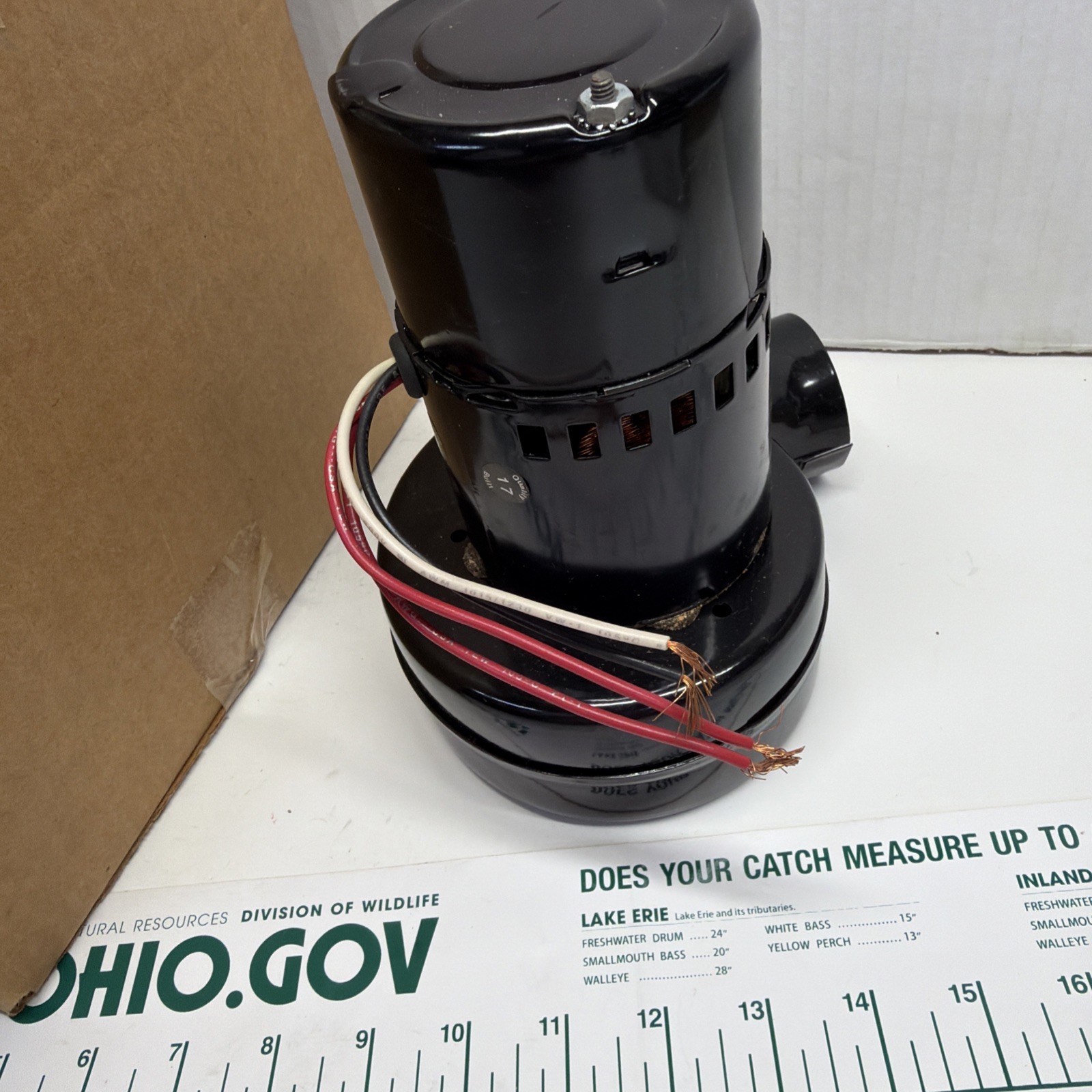 A.O. SMITH 303875000 BURNER BLOWER MOTOR JA1M151NSV#