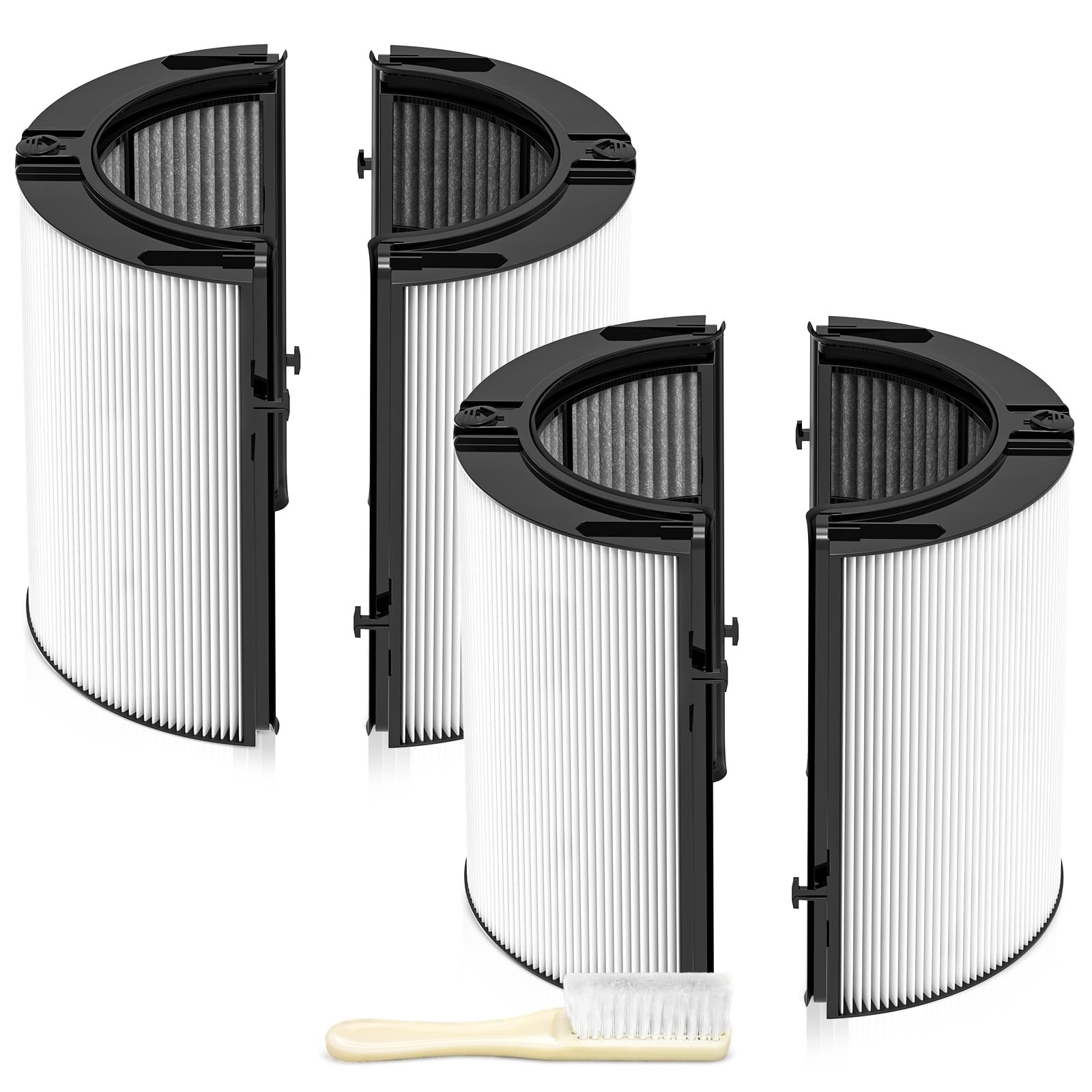 360° Combi Glass H13 Hepa + Activated Carbon 2 Pack, HEPA + Carbon-2 Pack
