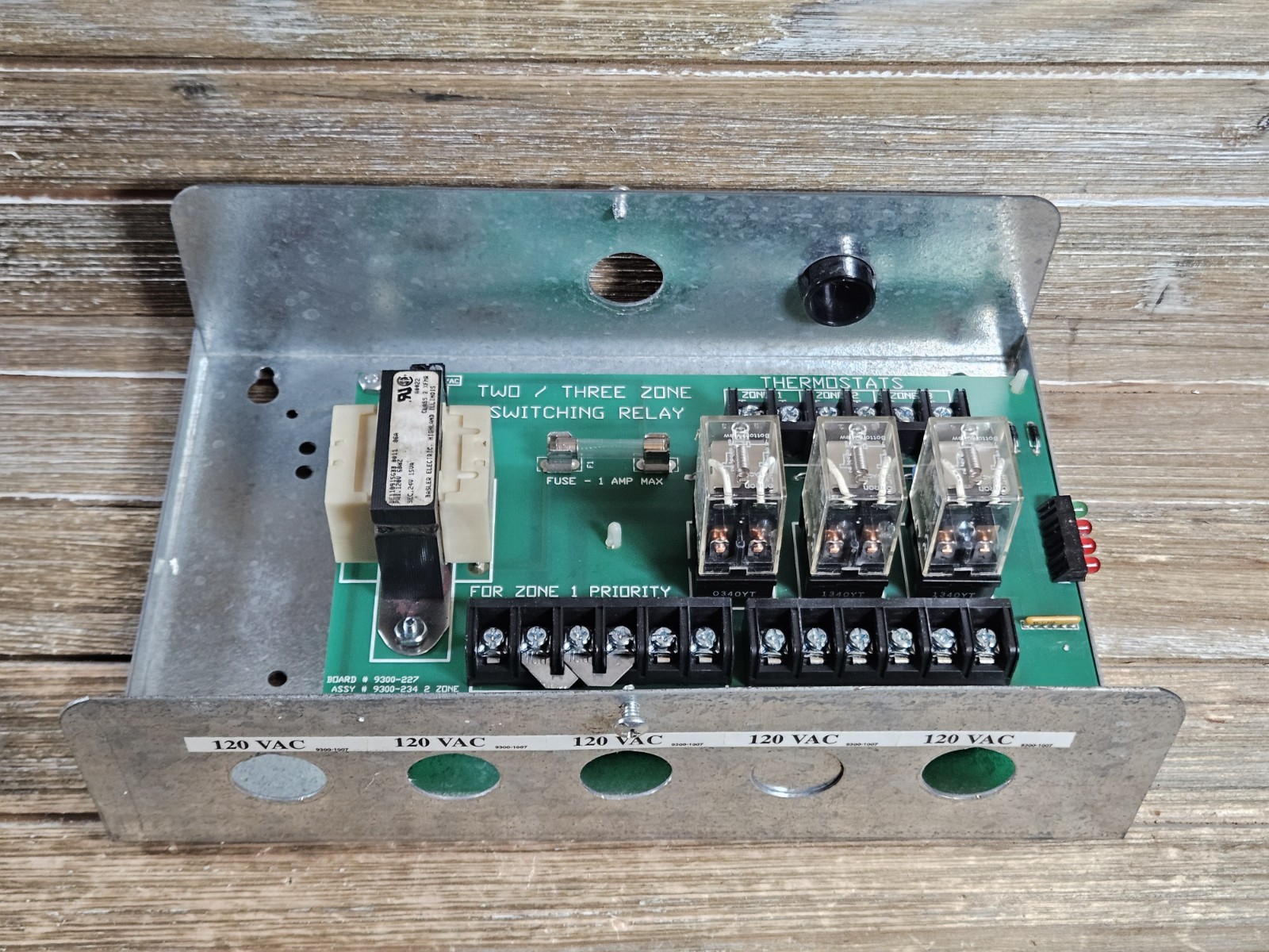 Taco SR503 Three Zone Switching Relay Boiler Circulator Control Board SR503-4