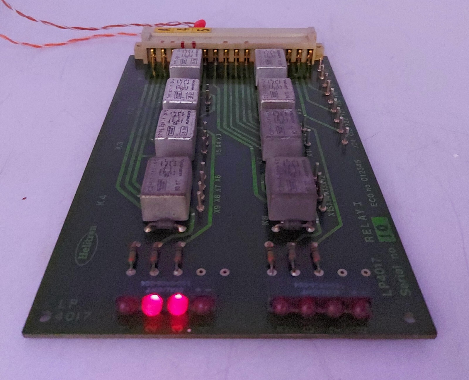 Helitron LP4017 Relay I 4017 Circuit Board