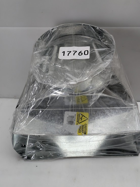 Master Flow Stack Boot 10 in. x 3-1/4 in. to 6 in. 90 Degree Galvanized Steel