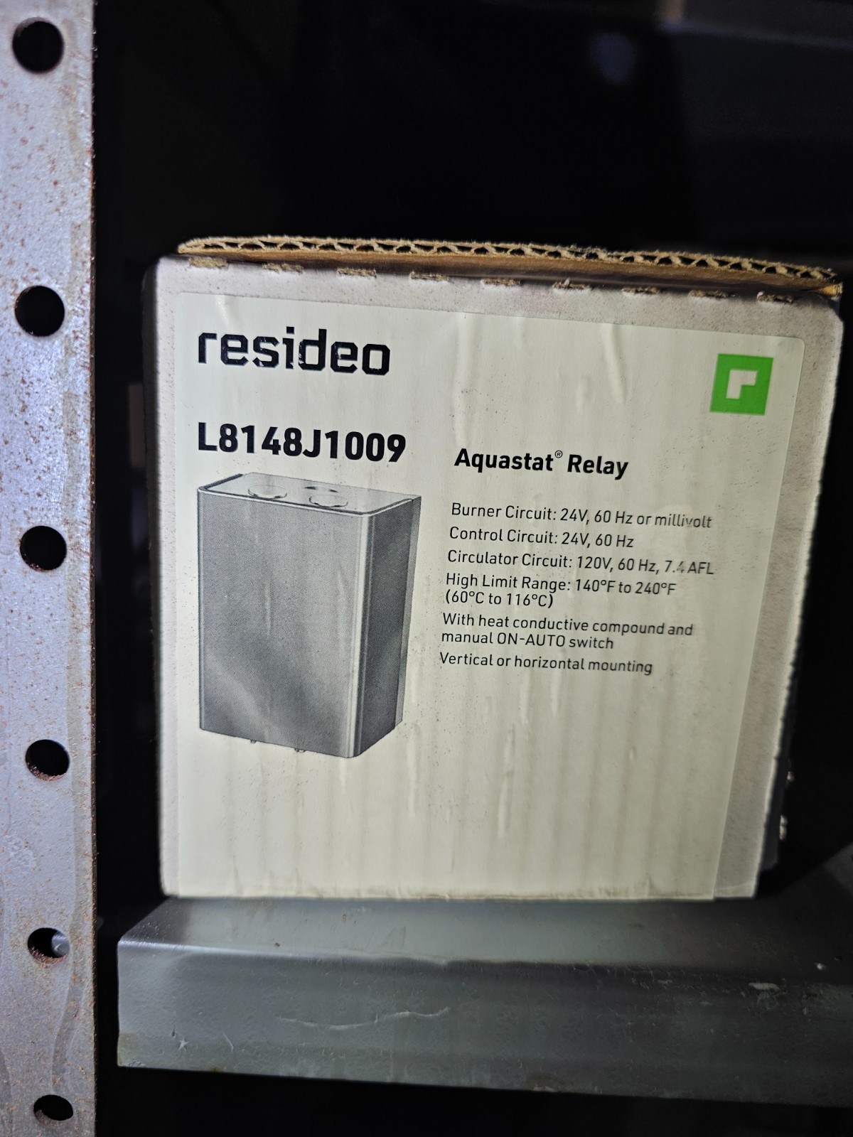 2 RESIDEO AQUASTAT RELAY L8148J1009
