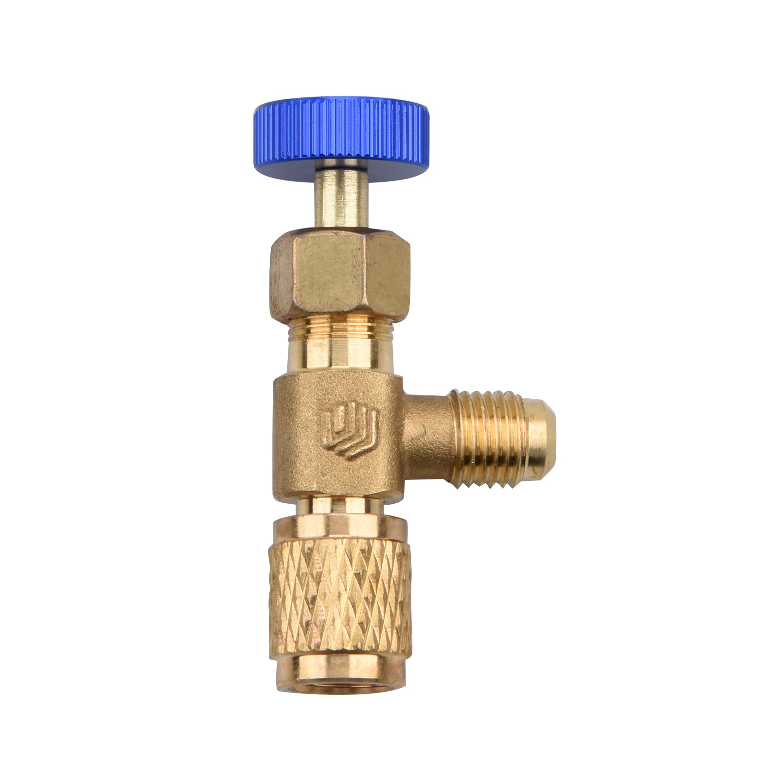 1/4in-1/4in (R22) air conditioner liquid safety valve with a leak-proof seal
