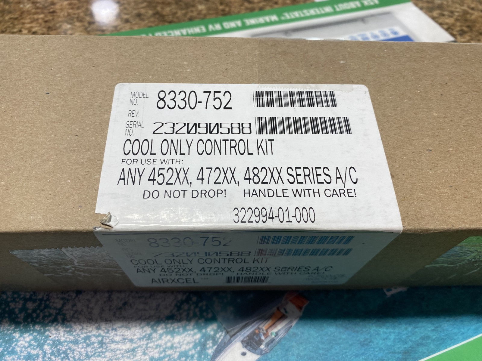 Coleman Mach 8330-752 Cool-Only Control Package – Non-Ducted RV Air Conditioner